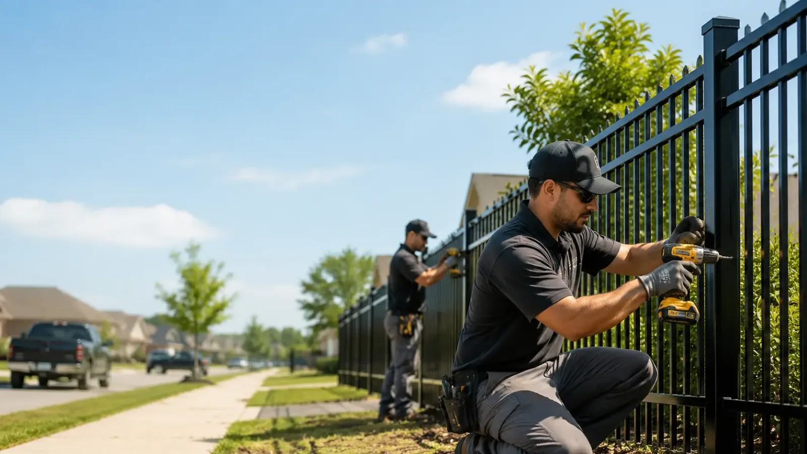 Metal Fence Installation in Georgetown, GA